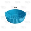 Forma De Silicone Para Air Fryer 19,5x6,5CM TOP1034