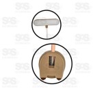 Luminária de Mesa e Apontador Capivara usb Onyx 6731
