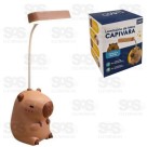 Luminária de Mesa e Apontador Capivara usb Onyx 6731