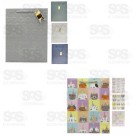 Sacola De Presente 18X23X10CM Cores e Estampas Variadas 5877 5883