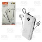 Carga Extra 20.000mAh 4 Interfaces Eletromex EL-2920