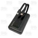 Carga Extra 10.000mAh 2 Interfaces Eletromex EL-2929