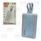 Carga Extra 20.000mAh 2 Interfaces Eletromex EL-2930