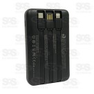 Carga Extra 20.000mAh 3 Interfaces Eletromex EL-2942