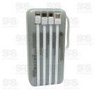 Carga Extra 30.000mAh 4 Interfaces Eletromex EL-2938