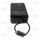Carga Extra 30.000mAh 2 Interfaces Eletromex EL-2952