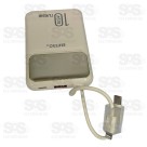 Carga Extra 10.000mAh 2 Interfaces Eletromex EL-2950