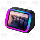 Caixa de Som Com Luminária Assistente de Voz Eletromex EL-1130