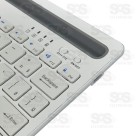 Teclado Slim Sem Fio Bluetooth Eletromex EL-2108