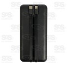 Carga Extra 20.000mAh 2 Interfaces Eletromex EL-2944