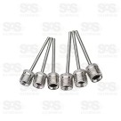 Kit Bicos Para Bola 6 Peças TroyaTools TRY-0044