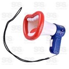 Megafone Com Gravador de Voz Toy King TK-AB8291