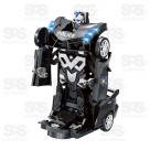 Carro de Polícia Transformers Bate e Volta Toy King TK-1259