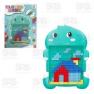 Pluzze Interativo Blocos de Encaixar Toy King TK-AB9059