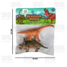 Dinossauros De Plástico Com 2 Peças Toy King TK-AB0036