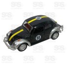 Carrinho De Metal Fusca à Fricção Toy King TK-AB8744