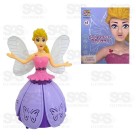 Fada Princesa Dançarina Bate e Volta Com Luzes TK-AB8333