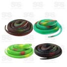 Cobra De Borracha 70cm Colorida Toy King TK-AB8890