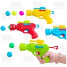 Kit Com 2 Pistola Lança Bolas De Plástico Toy King TK-AB4358