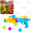 Kit Com 2 Pistola Lança Bolas De Plástico Toy King TK-AB4358
