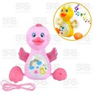 Patinho Divertido Com Luzes e Sons Toy King TK-AB6583