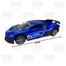 Miniatura Carro Esportivo Metal Abre Porta Unitário TK-AB6931