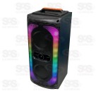 Caixa De Som 2x10W LED RGB KTS-1812