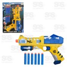 Pistola Air Shoot Lança Dardos Toy King TK-1089