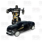 Carro Trasformers Com Controle Remoto Recarregável Toy King tk-7040