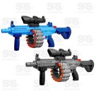 Metralhadora Arma Lança Bolhas De Sabão 12 Furos Toy King TK-AB7706