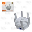 Repetidor de Sinal Wi-Fi 6 Antenas 2.4GHz Altomex AL-WR56T