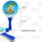 Kit Beach Tenis 2 Raquetes 1 Bola TOP2057