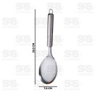 Colher Concha de Aço Inox Top Útil TOP0768