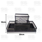 Porta Treco Multiuso De Ferro 4 Divisão Top Útil TOP0246