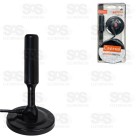 Antena Digital HDTV 3.5 DBI 3 Metros Caerus crs-2367