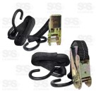Kit com 4 Cinta Para Amarraçao 4.5M x2,5cm FBG 3401