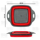 Escorredor Retrátil Emborrachado 28x21,5CM TOP0679