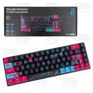 Teclado Gamer Mecânico Sem Fio Blackpink Aitek ATE-W12