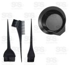 Kit Para Pintar Cabelo 4 Peças Hai Brasil AIH1151