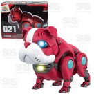 Cachorro Robô Anda Com Som E Luz Toy King TK-AB7178