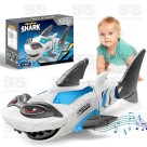 Tubarão Coleção Bate e Volta Ccom Música e Luz Toy King TK-AB8469