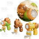 Metralhabolha de Sabão A Pilha Com Iluminação Capivara 