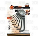Kit Chave Allen 1.5 a 6.0mm com 8 Peças Troya Tools try-9410
