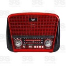 Rádio Retrô 3 Bandas com Lanterna Altomex JD-107/108